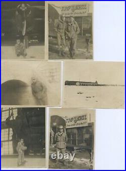 200+Vtg. Snapshot photos. 11th AIRBORNE DIVISION JUMP SCH. YAMAGATA, JAPAN. 1947