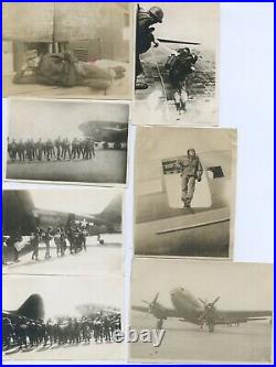 200+Vtg. Snapshot photos. 11th AIRBORNE DIVISION JUMP SCH. YAMAGATA, JAPAN. 1947