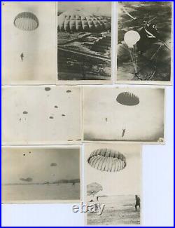 200+Vtg. Snapshot photos. 11th AIRBORNE DIVISION JUMP SCH. YAMAGATA, JAPAN. 1947