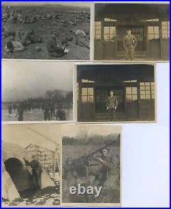 200+Vtg. Snapshot photos. 11th AIRBORNE DIVISION JUMP SCH. YAMAGATA, JAPAN. 1947