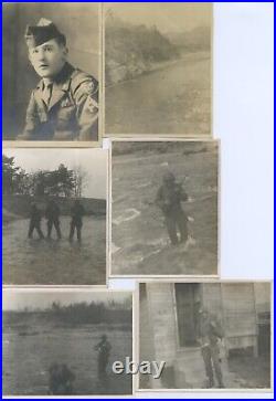 200+Vtg. Snapshot photos. 11th AIRBORNE DIVISION JUMP SCH. YAMAGATA, JAPAN. 1947