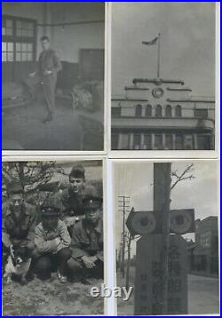 200+Vtg. Snapshot photos. 11th AIRBORNE DIVISION JUMP SCH. YAMAGATA, JAPAN. 1947