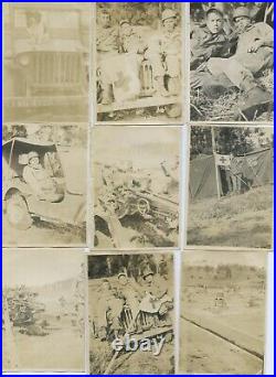 200+Vtg. Snapshot photos. 11th AIRBORNE DIVISION JUMP SCH. YAMAGATA, JAPAN. 1947