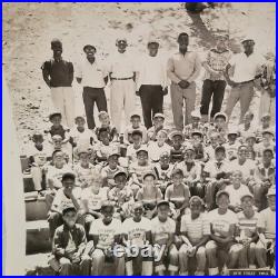 28th Street YMCA Los Angeles 1953 Group Photo Camp Big Pines Black Americana