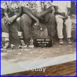 28th Street YMCA Los Angeles 1953 Group Photo Camp Big Pines Black Americana