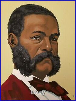 2nd African American US Congress Jefferson Franklin Long Illustrators Art FORTE