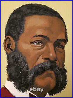 2nd African American US Congress Jefferson Franklin Long Illustrators Art FORTE