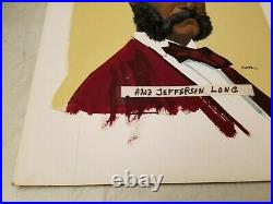 2nd African American US Congress Jefferson Franklin Long Illustrators Art FORTE