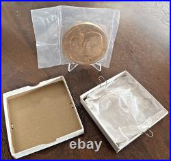 3 Dr. Martin Luther King, Jr. & Coretta Scott King Bronze Replica Medal sealed