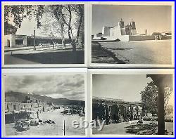 30 Vintage 1930's Edward Kemp New Mexico Photograph Lot, Taos, Harvey House, Puye