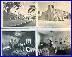 30 Vintage 1930's Edward Kemp New Mexico Photograph Lot, Taos, Harvey House, Puye