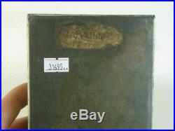 31695 Old Vintage Tin Black Americana Negro Negertjes Cigar Tobacco can Case