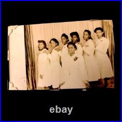 40s Black American Vintage Album Page Photo Booth Friends Dapper Gent & Singers