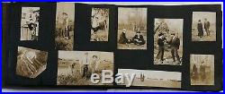 50 Page 1914 Photo Album African Americans INDIANS Cars WWI Incredible History