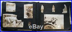 50 Page 1914 Photo Album African Americans INDIANS Cars WWI Incredible History