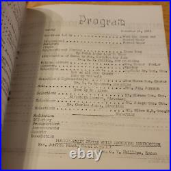 7th Annual Harvest 1962 African American Rayfield Chruch Rare Vintage