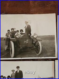 8 Original Photos Texas 1913-15 MODEL 32 Touring Soft-Top HUPMOBILE Car Pictures