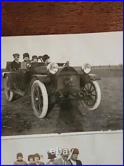 8 Original Photos Texas 1913-15 MODEL 32 Touring Soft-Top HUPMOBILE Car Pictures