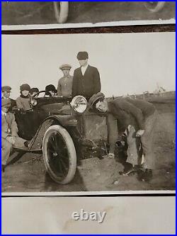 8 Original Photos Texas 1913-15 MODEL 32 Touring Soft-Top HUPMOBILE Car Pictures