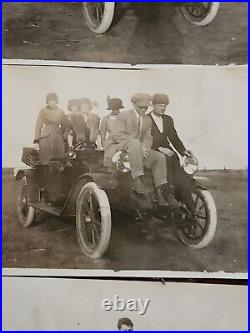 8 Original Photos Texas 1913-15 MODEL 32 Touring Soft-Top HUPMOBILE Car Pictures