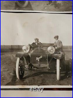 8 Original Photos Texas 1913-15 MODEL 32 Touring Soft-Top HUPMOBILE Car Pictures