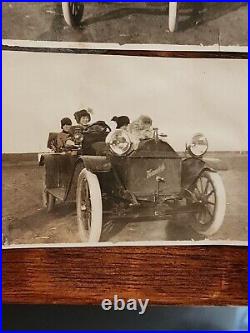 8 Original Photos Texas 1913-15 MODEL 32 Touring Soft-Top HUPMOBILE Car Pictures