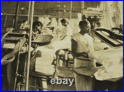 9 VINTAGE 1920s 8x10 COMMERCIAL LAUNDRY PHOTOS! GASTONIA, NC! ORIGINAL ALBUM