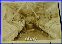 9 VINTAGE 1920s 8x10 COMMERCIAL LAUNDRY PHOTOS! GASTONIA, NC! ORIGINAL ALBUM