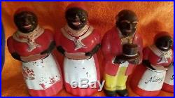 9 pc Rare Aunt Jemima Spice Set by F&F Mold & Die Works