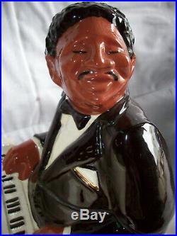 A Little Company Fats The Piano Player Cookie Jar Black Americana Limited Ed