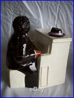 A Little Company Fats The Piano Player Cookie Jar Black Americana Limited Ed