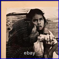 ANTHONY ALMEIDA Original Vintage Signed Humanitarian Silver Gelatin Photo Print