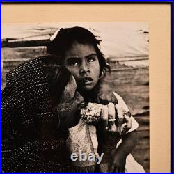 ANTHONY ALMEIDA Original Vintage Signed Humanitarian Silver Gelatin Photo Print