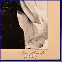 ANTHONY ALMEIDA Original Vintage Signed Humanitarian Silver Gelatin Photo Print