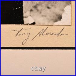 ANTHONY ALMEIDA Original Vintage Signed Humanitarian Silver Gelatin Photo Print