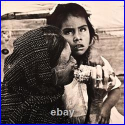 ANTHONY ALMEIDA Original Vintage Signed Humanitarian Silver Gelatin Photo Print