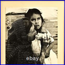 ANTHONY ALMEIDA Original Vintage Signed Humanitarian Silver Gelatin Photo Print