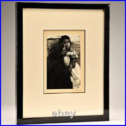 ANTHONY ALMEIDA Original Vintage Signed Humanitarian Silver Gelatin Photo Print