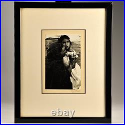 ANTHONY ALMEIDA Original Vintage Signed Humanitarian Silver Gelatin Photo Print