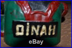 Antique Cast Iron Bank Dinah Black Americana