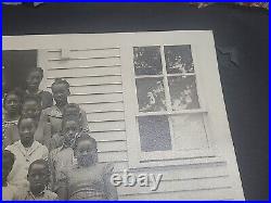 African American 1947 Zion Grove School Coca Cola KY B&W Photograph 8x10 Class