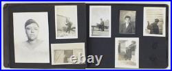 African American Antique Photo Album 1900s Black Cowboy Interracial Ebony J15151