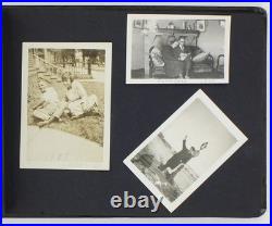 African American Antique Photo Album 1900s Black Cowboy Interracial Ebony J15151