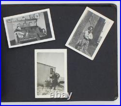 African American Antique Photo Album 1900s Black Cowboy Interracial Ebony J15151