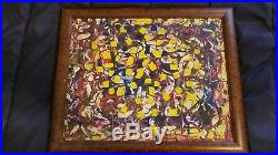 African American Artist Abstract Expression Painting Norman Lewis