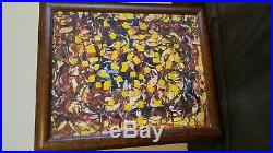 African American Artist Abstract Expression Painting Norman Lewis