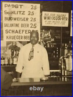 African American Bar owner Chicken an Barbecue Rib sign Louisiana