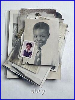 African American Black Photo Lot #1 Vintage Children