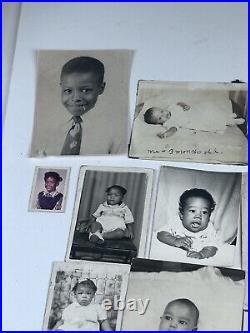 African American Black Photo Lot #1 Vintage Children