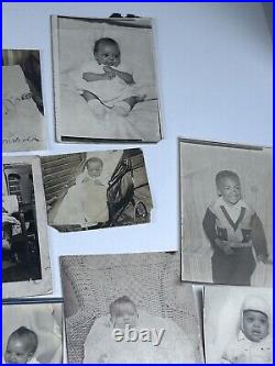 African American Black Photo Lot #1 Vintage Children